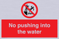 PL7454: No pushing into the water