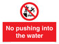 PL7454: No pushing into the water