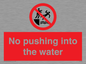 PL7454: No pushing into the water