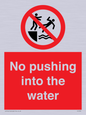 PL7454: No pushing into the water
