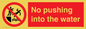 PL7454: No pushing into the water
