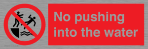 PL7454: No pushing into the water