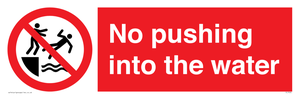 PL7454: No pushing into the water