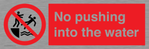 PL7454: No pushing into the water