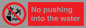 PL7454: No pushing into the water