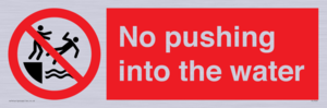 PL7454: No pushing into the water