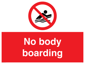 PL7455: No body boarding