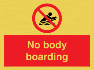PL7455: No body boarding