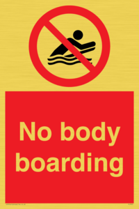 PL7455: No body boarding
