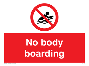 PL7455: No body boarding