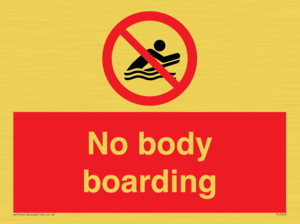 PL7455: No body boarding
