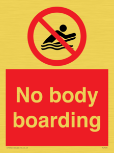 PL7455: No body boarding