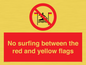 PL7456: No surfing between the red and yellow flags