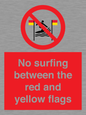 PL7456: No surfing between the red and yellow flags