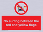 PL7456: No surfing between the red and yellow flags