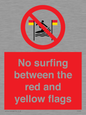 PL7456: No surfing between the red and yellow flags