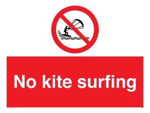 PL7457: No kite surfing