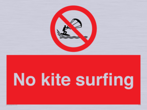 PL7457: No kite surfing