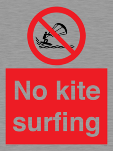 PL7457: No kite surfing