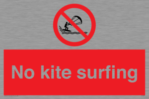 PL7457: No kite surfing