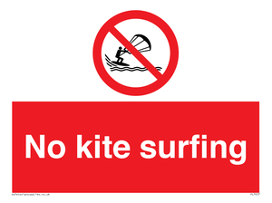 PL7457: No kite surfing