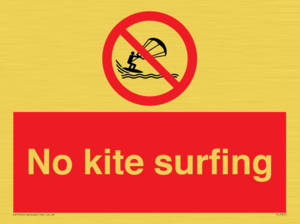 PL7457: No kite surfing