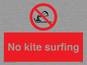 PL7457: No kite surfing