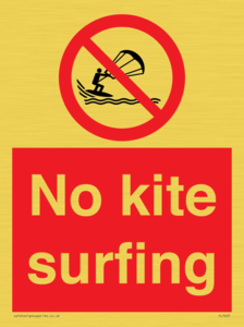 PL7457: No kite surfing