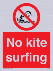 PL7457: No kite surfing
