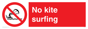 PL7457: No kite surfing