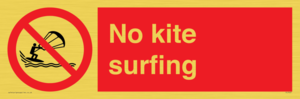 PL7457: No kite surfing