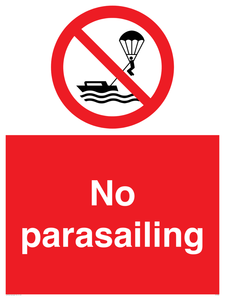 PL7458: No parasailing