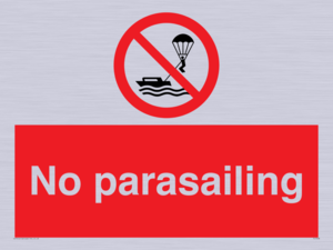 PL7458: No parasailing