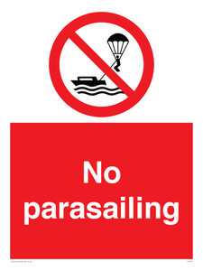 PL7458: No parasailing