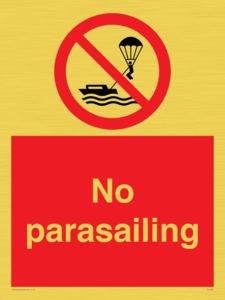 PL7458: No parasailing