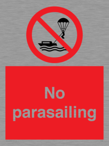 PL7458: No parasailing