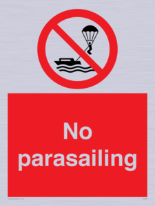 PL7458: No parasailing