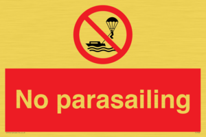 PL7458: No parasailing