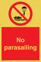 PL7458: No parasailing