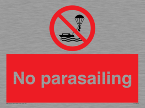 PL7458: No parasailing