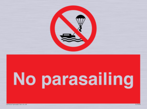PL7458: No parasailing