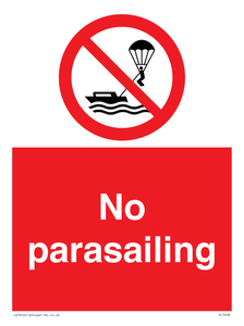 PL7458: No parasailing