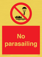 PL7458: No parasailing