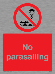 PL7458: No parasailing
