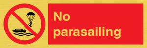 PL7458: No parasailing
