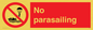 PL7458: No parasailing