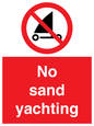 PL7459: No sand yachting