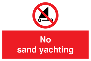 PL7459: No sand yachting