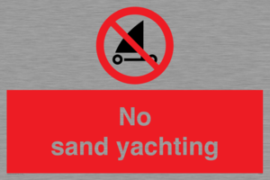 PL7459: No sand yachting