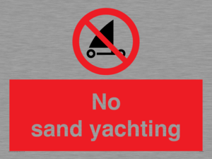 PL7459: No sand yachting
